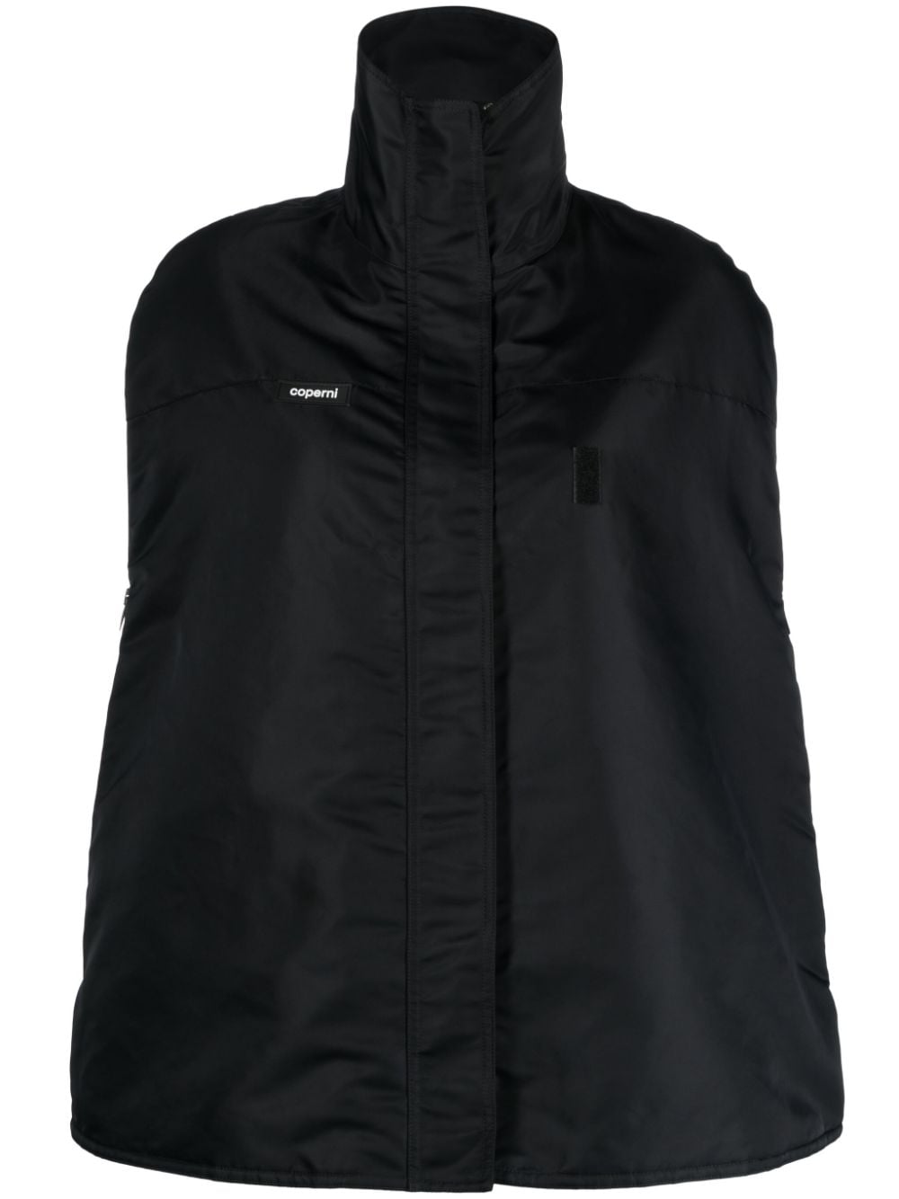 COPOW15225BLACK 로고 봄버 케이프